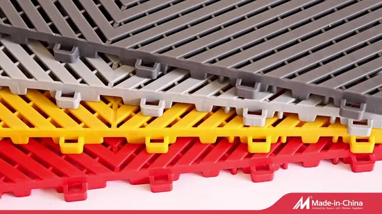 Luxury Plastic Modular Floor Tile for Garage UV Resistant PP Interlocking Floor Mat 