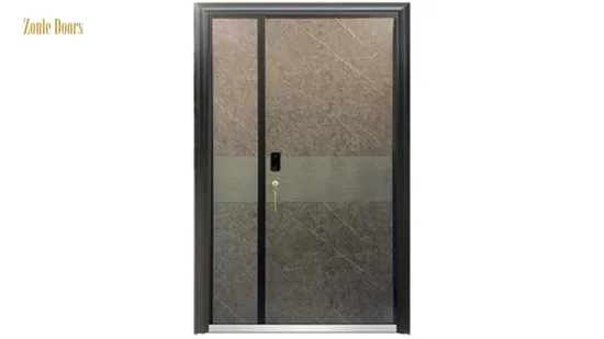 Zonle Galvanized Sheet Steel Door Security Metal Iron Gate 
