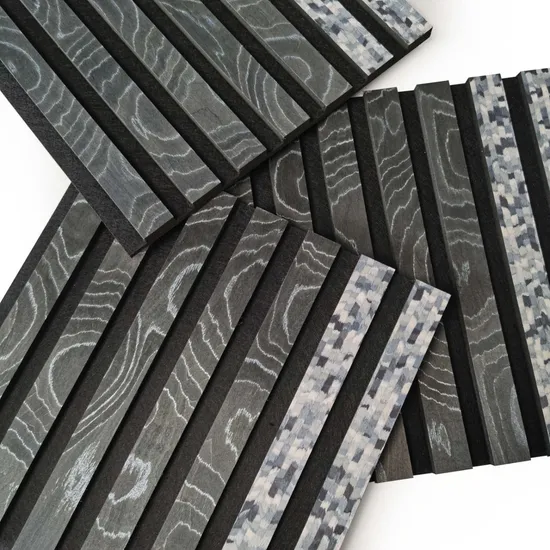 Factory Price OEM Custom Printed Home Theater Decorative Acoustic Wood Soundproof Noise Absorption Panels for Walls Panels 