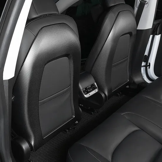 Model 3 Y Interior Dry Carbon Fiber Back for Tesla Model 3 