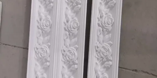 Interior Exterior Decorative Exquisited 3D Carving PU Crown Moulding Polyurethane Molding for Wall and Ceiling 