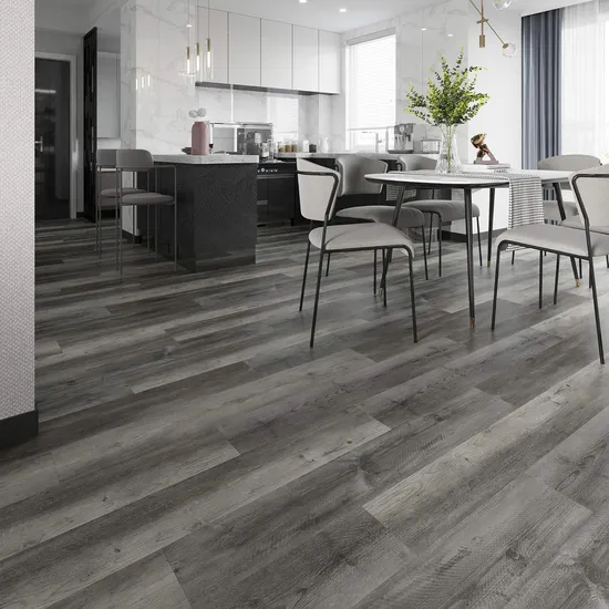 China Wholesale Glue Down / Loose Lay Click Lock 4.5mm Spc/PVC/Lvt/Luxury Plastic Vinyl Plank/Planks Engineered Wood/Wooden Parquet Floor /Flooring Tile/Tiles 