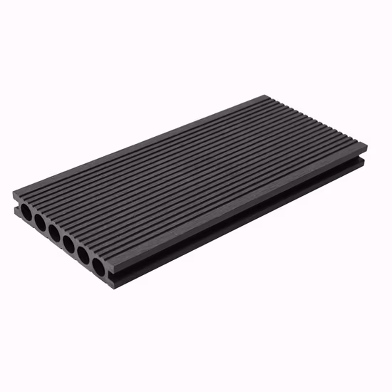 149*24mm Waterproof Wood Plastic Composite WPC Decking Board Flooring with Square Hole