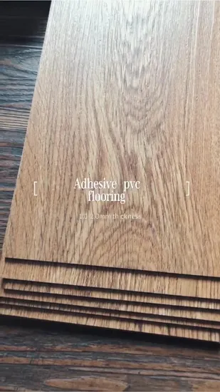 Popular Design Loose Lay/Self Adhesive/Self Stick PVC/Spc/Lvt Plastic Vinyl Flooring 